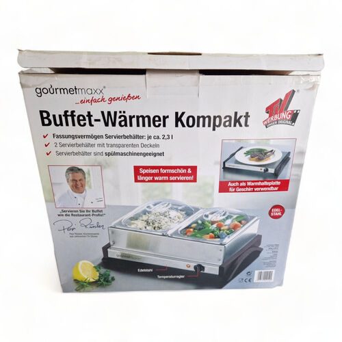 Buffetwärmer Kompakt Gourmetmaxx