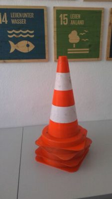 Absperrhütchen