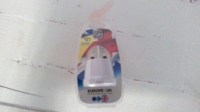 Reiseadapter EU - > UK